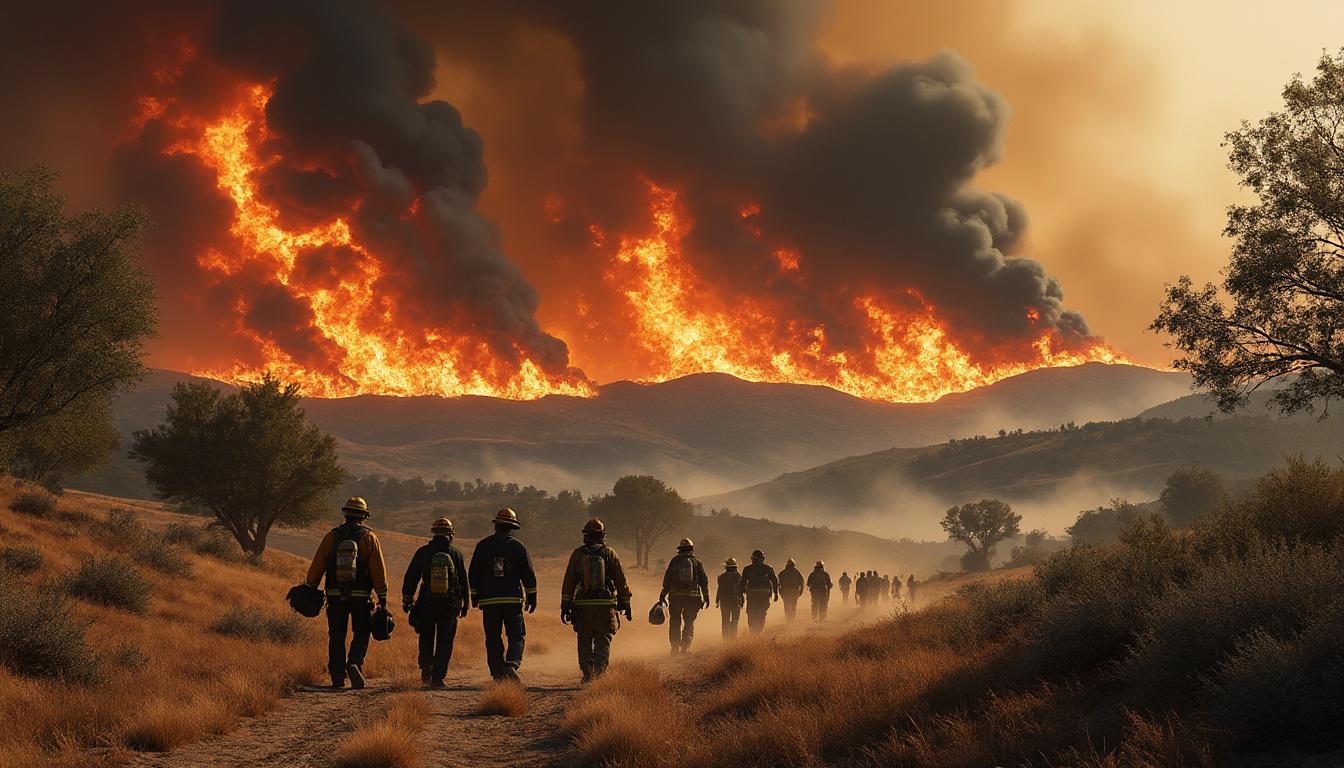 le canyon fire, un violent incendie de végétation en californie, a forcé l'évacuation de milliers d'habitants. découvrez les dernières informations sur les opérations de secours et l'évolution de la situation.