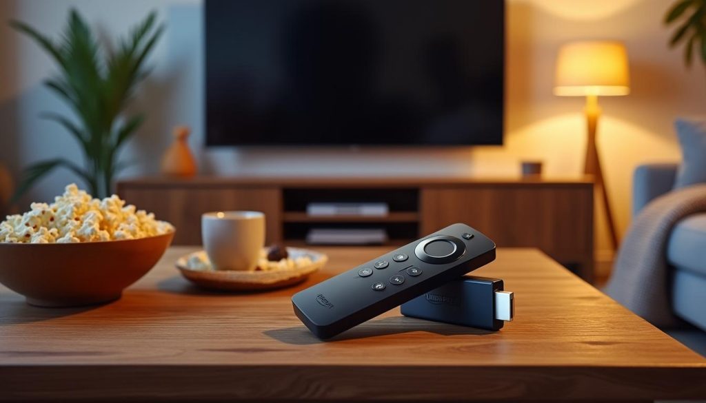 profitez de cette offre exceptionnelle sur le dernier fire tv stick hd d'amazon à seulement 28,99 €. transformez votre télé en smart tv et accédez à vos contenus préférés en streaming avec simplicité et performance !